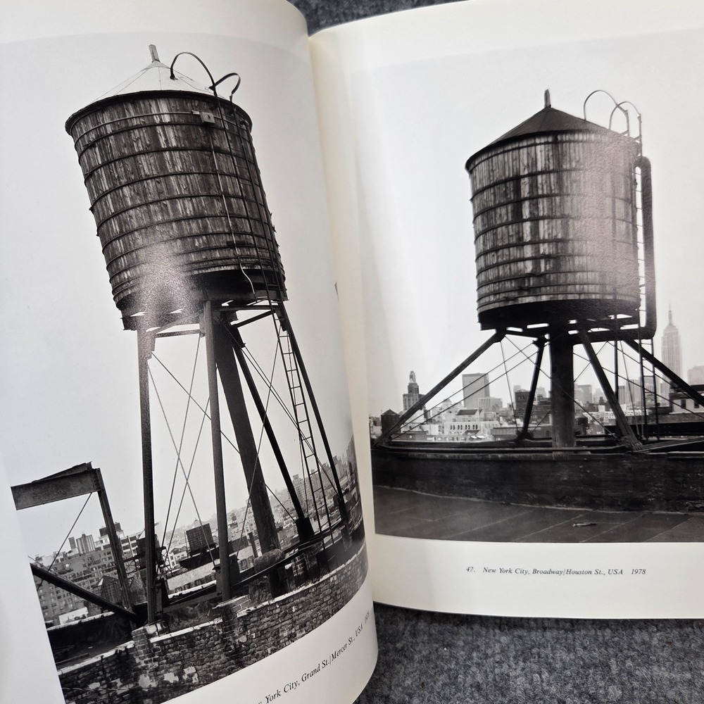 WATER TOWERS by Bernd and Hilla Becher 1989, HARDCOVER 2nd printing No Dust Jack - Picture 11 of 16